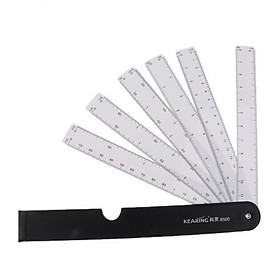 3X Fan Reduction Scale Ruler with 6  for Engineering Architects