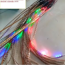 1 DÂY LED CHẠY ĐUỔI NHẤP NHÁY NHIỀU MÀU SẮC CỰC ĐẸP TRANG TRÍ XE