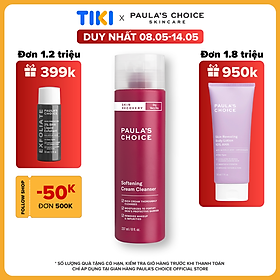 Sữa rửa mặt phục hồi da và làm dịu da Paula’s Choice Skin Recovery Softening Cream Cleanser 237ml