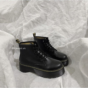  HIGH BOOTS (Phiên bản Đen & Trắng ) - CỔ CAO ĐẾ DÀY 5CM CAO CẤP ( Ảnh thật shop tự chụp )