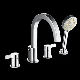 Mua Sen xả bồn 4 lỗ ( gồm tay sen  vòi )_GC57272   màu Chrome   hiệu Moen