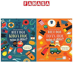 Combo Sách Biệt Đội Khoa Học Nấp Ở Đâu? + Biệt Đội Toán Học Nấp Ở Đâu? (Bộ 2 Cuốn)