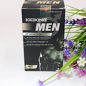 Thực phẩm bảo vệ sức khỏe viên uống KIOKING MEN - Giúp bổ thận, tráng dương, tăng cường sinh lực phái mạnh