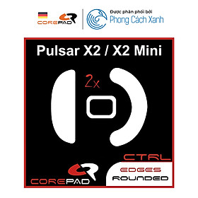 Feet chuột thay thế PTFE Corepad Skatez Pulsar X2 / X2 Mini / X2H / X2H Mini Wireless / X2V2 Wireless / X2V2 Mini - 2 Bộ