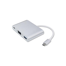 Bộ chuyển đổi Type- C sang VGA + PD
