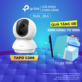 Camera IP Wifi TP-Link Tapo C200 Full HD 1080P Giám sát An Ninh - Hàng Chính Hãng