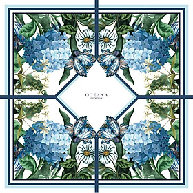 Oceana London - Khăn lụa vuông Rani Scarf