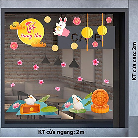Mua DECAL TRANG TRÍ TRUNG THU 2023  COMBO SỐ 51