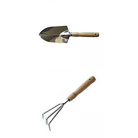 Small Gardening Trowel Rake Digging Multi Use Portable for Indoor Outdoor