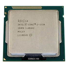 Bộ Vi Xử Lý CPU Intel Core I7-3770 (3.40GHz, 8M, 4 Cores 8 Threads, Socket LGA1155, Thế hệ 3) Tray chưa có Fan - Hàng Chính Hãng