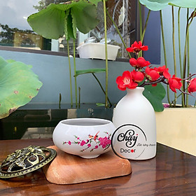 Mua Lư Hương Xông Đốt Trầm Men Rạn Ngọc Chất Liệu Gốm Sứ Cao Cấp Tặng Bông Chống Cháy Hàng Đẹp