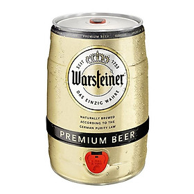 Bom bia Đức Warsteiner Premium 5 lít
