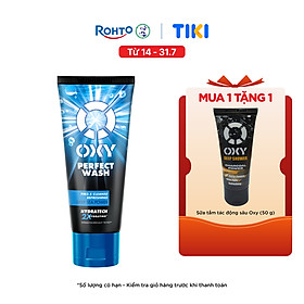 Sữa rửa mặt cho nam Oxy sạch sâu mát lạnh dạng kem Oxy Perfect Wash 100g