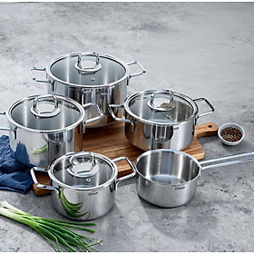 Mua Bộ Nồi Steiger Nova 5 Món Hàng chính hãng