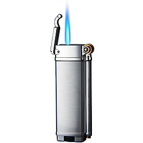 Mua Hộp Qụet Bật Lửa Khò 1 Tia F079 Đẹp Độc Lạ Lửa Khò Mạnh Mẽ - Dùng Gas Cao Cấp ( giao màu ngẫu nhiên )