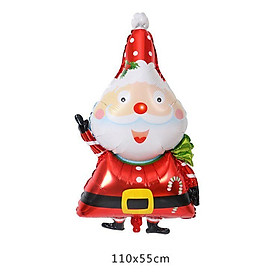 Bong bóng hình ông già Noel trang trí Giáng sinh