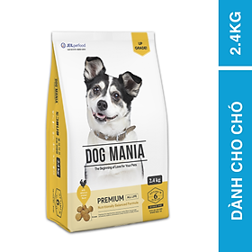 [ 1KG /2.4KG / 5KG ] - Thức ăn hạt cho chó mọi lứa tuổi DOG MANIA PREMIUM