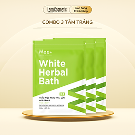 Tắm Trắng Nhau Thai Cừu - Combo 3 tắm trắng MEE NATURAL