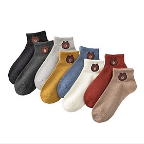 Combo 10 đôi tất gấu cổ ngắn