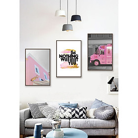TRANH CANVAS PHONG CÁCH BẮC ÂU MÃ CA64