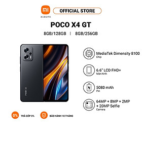 Điện thoại XIAOMI POCO X4 GT 8+128GB/8+256GB | MediaTek Dimensity...