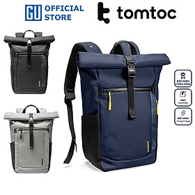 Balo TOMTOC Navigator Rolltop T61M1 Đựng Vừa Vặn Cho Macbook Laptop 13-16inch Dung Tích 17-23L Dùng Văn Phòng Du Lịch Vải Chống Nước Hàng Chính Hãng