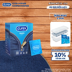 Bao cao su Durex Jeans Hộp 30 bao