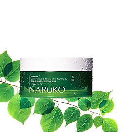 Mặt Nạ Ngủ Chăm Sóc Da Mụn Chiết Xuất Tràm Trà Naruko 80g