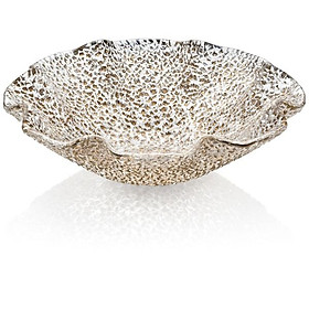 Tô IVV Special Scalloped 25cm vàng Hàng chính hãng