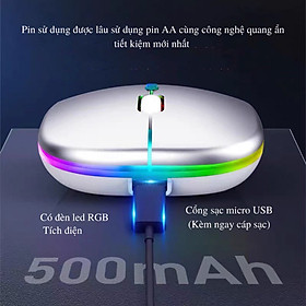 Mua Chuột Không Dây Máy Tính TEKKIN Kết Nối Tín Hiệu Trong Phạm Vi 10m Click Không Gây Tiếng Ồn TEKKIN A10 - Hàng chính hãng / Hàng nhập khẩu