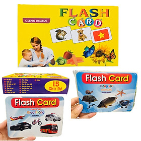 Hình ảnh bộ thẻ học thông minh cho bé từ 0 đến 3 tuổi, Bộ Thẻ Học Thông Minh Flashcard Song Ngữ Cho Bé - Hàng Chính Hãng