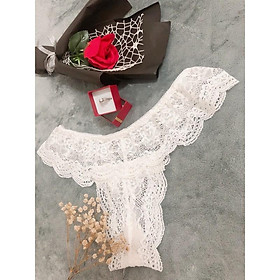 Gaia white - Set lót ren áo bra không gọng mút mỏng