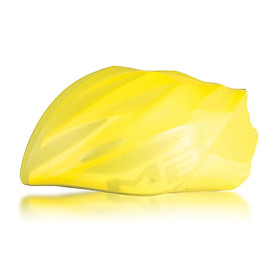 Vỏ bọc mũ bảo hiểm che mưa đi xe đạp bằng silicone đàn hồi cao, rất phù hợp với các loại mũ bảo hiểm khác nhau,-Màu vàng