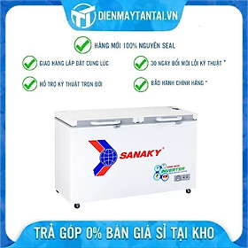 Mua Tủ đông Sanaky inverter 410 lít VH-5699HY4K - hàng chính hãng( Chỉ giao HCM)