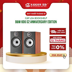 Mua Cặp loa Bookshelk B&W 606 S2 Anniversary Edition - Hàng chính hãng  giá tốt