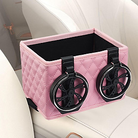 Universal Car Armrest Storage box Cup Holder for Paper Towels