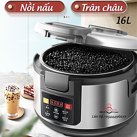 Mua Nồi nấu trân châu tự động 16L  Nồi nấu trân châu dùng điện cao cấp