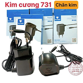 Sạc Kim Cương SG 731 chân kim - Cục Sạc Liền Dây Chuôi Nhỏ - Củ Sạc Dùng Cho Điện Thoại Nokia, Modem, Wifi, Bộ HDMI