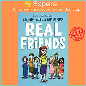 Sách - Real Friends by Shannon Hale (US edition, paperback)