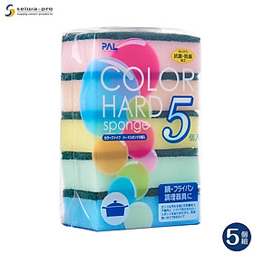 Mua Set 05 miếng rửa chén  chà nồi  chính hãng Seiwa Color - Hàng nội địa Nhật Bản