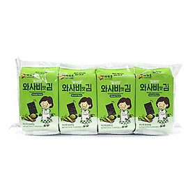 OURHOME Lá rong biển vị mù tạt (4g x 8 gói)
