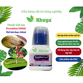 Thuốc trừ sâu Prevathon 200SC 100ml Sâu Cuốn Lá và Sâu Đục Thân