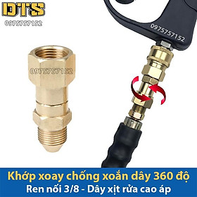 Mua Khớp xoay chống xoắn dây phun xịt của máy rửa xe áp lực cao  máy xịt rửa cao áp