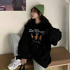 ÁO HOODIES NỈ CỰC XỊN CỰC XINH PHONG CÁCH CÁ TÍNH CHẤT LỪ CUTE