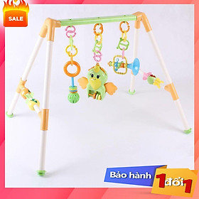 ️ Kệ treo đồ chơi cho bé,Kệ chữ A con vẹt cho bé