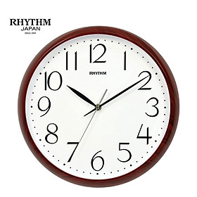 Mua Đồng hồ treo tường Nhật Bản Rhythm CMG578NR06 – Kích Thước 32.0 x 4.0cm 770g  vỏ nhựa  Dùng PIN.