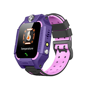 1.44" Kids Smart Watch with Thermometer 2-Way Call Voice Chat LBS Location SOS Emergency Help Bracelet IP67 Waterproof