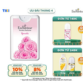 Nước Hoa bỏ túi Enchanteur hương Romantic 18ML