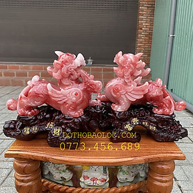 Mua Cặp Tỳ Hưu phong thủy chiêu tài hút lộc cao 22cm – Đỏ