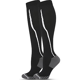 Sports Pressure Socks Men Women Compression Socks Elastic Breathable High Knee Socks